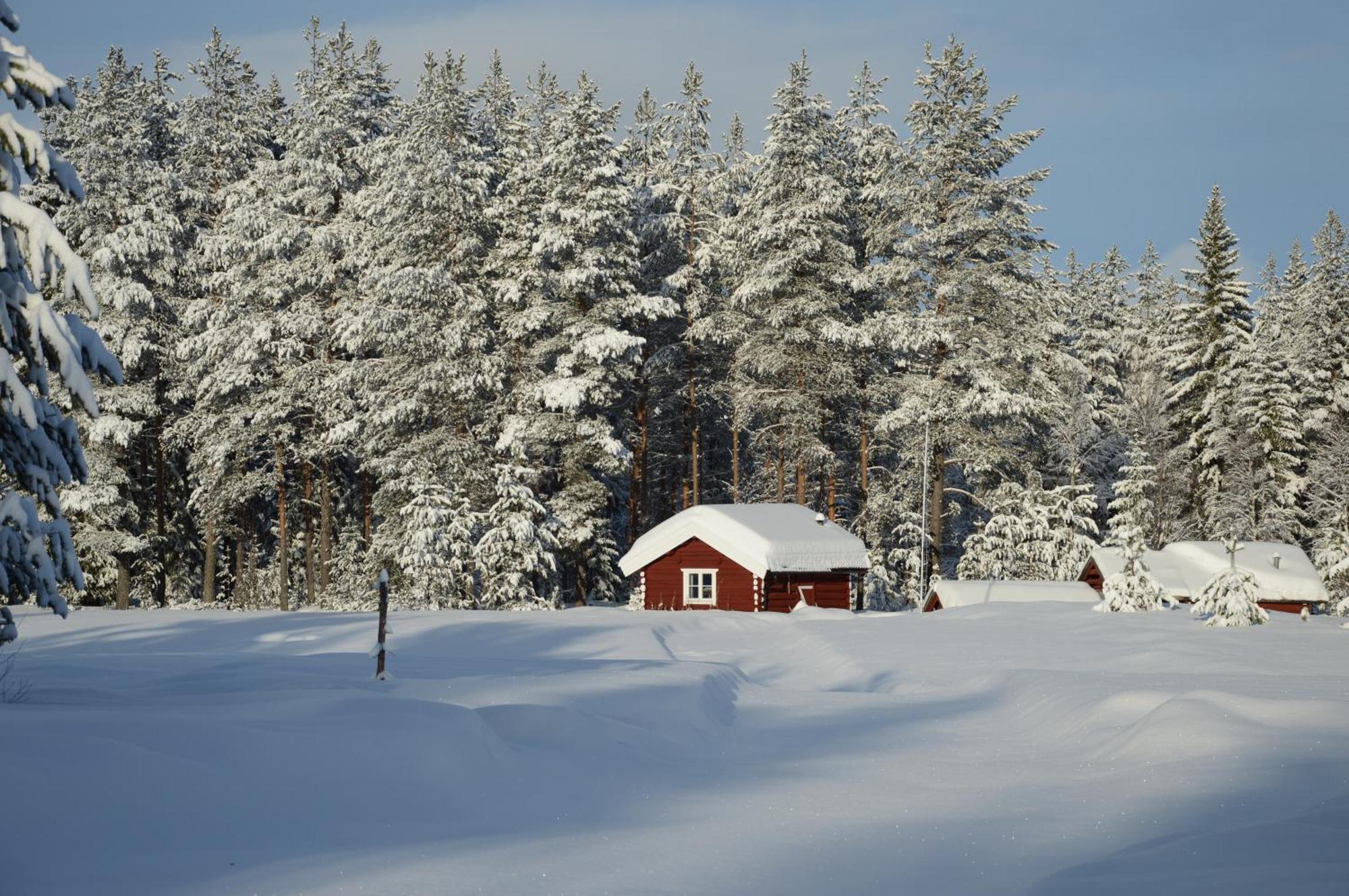 Hytte Anno 1721 Uten Internett, Strom, Vann - Men Med Rodmalt Utedo Ljordal Bagian luar foto