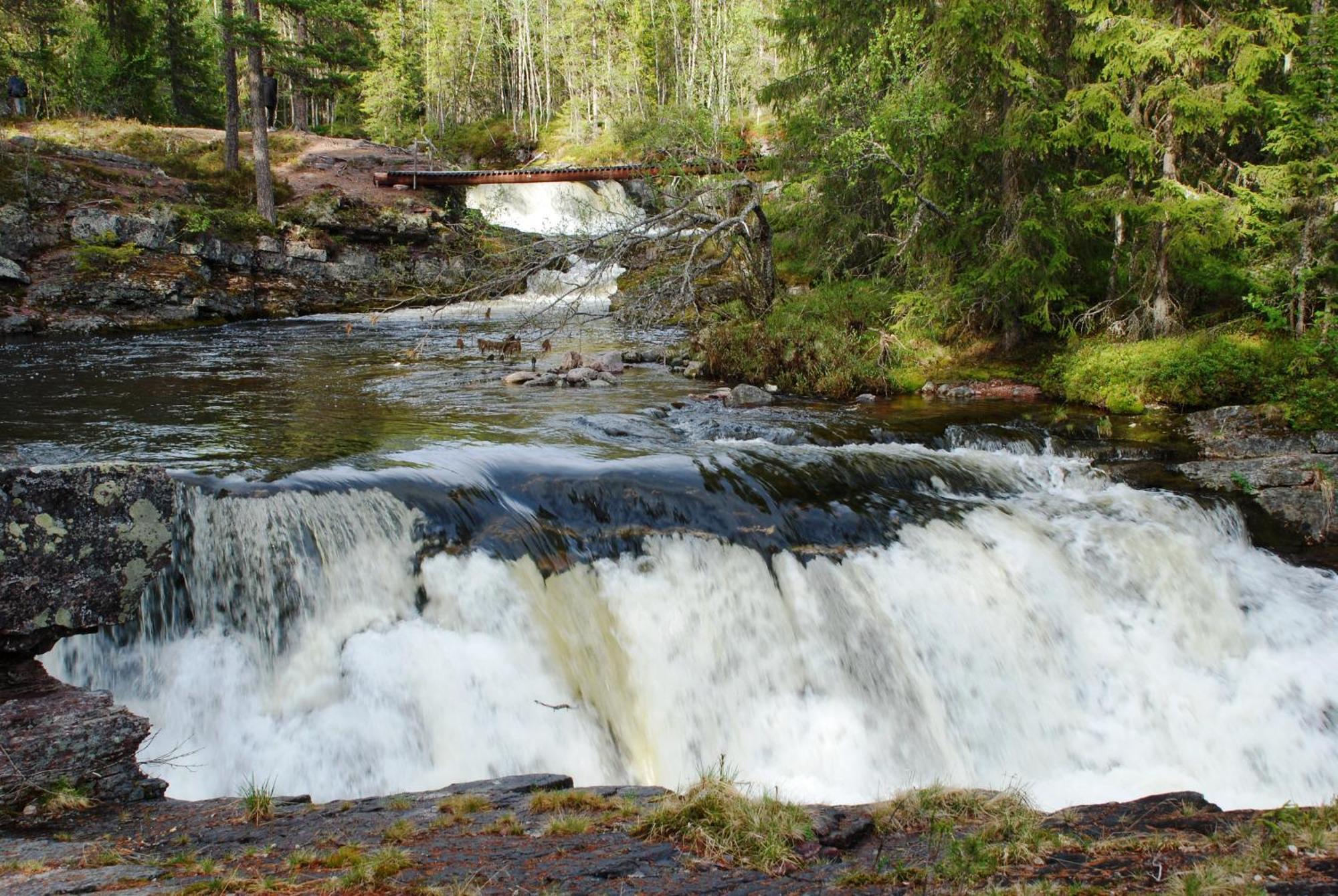Hytte Anno 1721 Uten Internett, Strom, Vann - Men Med Rodmalt Utedo Ljordal Bagian luar foto